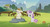 Size: 848x465 | Tagged: safe, screencap, sweetie belle, zippoorwhill, pony, forever filly, g4, dog toy