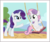 Size: 9261x7846 | Tagged: dead source, safe, artist:pink1ejack, rarity, sweetie belle, pony, forever filly, g4, my little pony: friendship is magic, absurd resolution, cute, duo, happy, push, sand, sisters, swing, underhoof