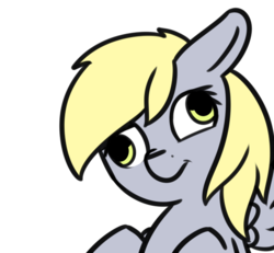 Size: 578x535 | Tagged: safe, artist:neuro, derpy hooves, pegasus, pony, g4, female, floppy ears, mare, simple background, solo, transparent background