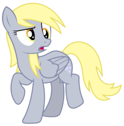 Size: 2078x2122 | Tagged: safe, artist:sketchmcreations, derpy hooves, pegasus, pony, g4, rock solid friendship, confused, female, high res, mare, open mouth, simple background, solo, transparent background, vector