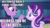 Size: 610x343 | Tagged: safe, edit, edited screencap, screencap, starlight glimmer, twilight sparkle, alicorn, pony, g4, the crystalling, best pony, image macro, irony, meme, raised hoof, twilight sparkle (alicorn)