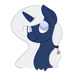 Size: 1000x1000 | Tagged: safe, artist:partypoison, artist:pvrtypoison, oc, oc only, oc:stardancer, pony, unicorn, bust, solo