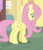 Size: 533x621 | Tagged: safe, screencap, fluttershy, pegasus, pony, fluttershy leans in, g4, butt, cropped, female, flutterbutt, folded wings, mare, plot, solo, wings