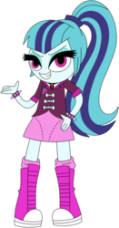 Size: 1024x1961 | Tagged: safe, artist:ra1nb0wk1tty, sonata dusk, equestria girls, g4, female, simple background, solo, transparent background