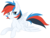Size: 1406x1062 | Tagged: safe, artist:doekitty, oc, oc only, oc:retro city, pegasus, pony, female, mare, prone, simple background, solo, transparent background
