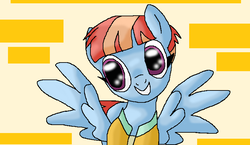 Size: 752x436 | Tagged: safe, artist:mojo1985, windy whistles, pegasus, pony, g4, parental glideance, female, solo