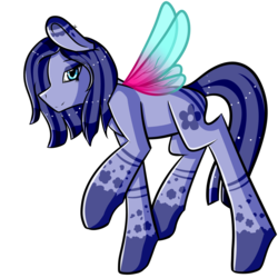 Size: 1024x1024 | Tagged: safe, artist:menmadrawing, oc, oc only, pony, butterfly wings, simple background, solo, transparent background