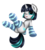 Size: 2550x2850 | Tagged: safe, artist:pridark, oc, oc only, oc:dragonfire, pony, unicorn, fallout equestria, fallout equestria: child of the stars, butt, clothes, commission, fallout, female, high res, looking at you, mare, one eye closed, plot, simple background, smiling, socks, solo, stockings, striped socks, thigh highs, tongue out, transparent background, two toned mane, wink, ych result