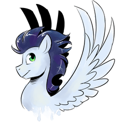 Size: 750x750 | Tagged: safe, artist:cosmalumi, soarin', pegasus, pony, g4, simple background, solo, white background