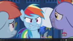 Size: 1600x900 | Tagged: safe, screencap, bow hothoof, rainbow dash, windy whistles, pony, g4, parental glideance, locker room, rainbow dash is best facemaker, rainbow dash's parents, ship:windyhoof