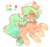 Size: 3005x2804 | Tagged: safe, artist:ruef, oc, oc only, oc:noka rema, original species, pond pony, high res, solo