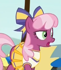 Size: 198x227 | Tagged: safe, screencap, cheerilee, pony, g4, the cart before the ponies, bottomless, cheerileeder, cheerleader, clothes, cropped, female, partial nudity, picture for breezies, solo