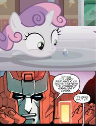 Size: 684x899 | Tagged: safe, screencap, sweetie belle, pony, forever filly, g4, ratchet, sweetie's plate, transformers