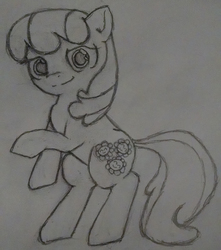 Size: 800x904 | Tagged: safe, artist:treekickerdraws, cheerilee, earth pony, pony, g4, female, solo, traditional art