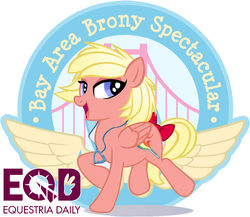 Size: 500x433 | Tagged: safe, oc, oc only, pony, equestria daily, ashleigh ball, babscon, babscon 2017, interview, solo