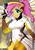 Size: 723x1023 | Tagged: safe, artist:noisyvox, fluttershy, human, g4, breasts, busty fluttershy, crossover, female, humanized, implied genji (overwatch), mercy, mercyshy, overwatch, ponytail, solo