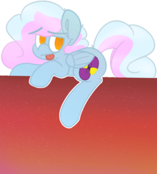 Size: 1398x1544 | Tagged: safe, artist:moonydusk, oc, oc only, oc:astral knight, pegasus, pony, inside joke, solo, space, tongue out