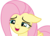 Size: 4303x3119 | Tagged: safe, artist:sketchmcreations, fluttershy, pony, fluttershy leans in, g4, cute, female, floppy ears, high res, open mouth, shyabetes, simple background, solo, transparent background, vector