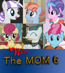 Size: 888x1000 | Tagged: safe, artist:odiz, cloudy quartz, cookie crumbles, cup cake, posey shy, princess cadance, twilight velvet, windy whistles, earth pony, pony, g4, adoraquartz, c:, cookiebetes, cute, eyes closed, grin, mom, mom six, mother, mother's day, open mouth, posey shyabetes, smiling, velvetbetes, windybetes