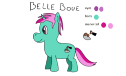 Size: 1297x787 | Tagged: safe, artist:amateur-draw, oc, oc only, oc:belle boue, pony, unicorn, male, ms paint, reference sheet, simple background, solo, stallion, white background