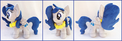 Size: 2194x742 | Tagged: safe, artist:lilmoon, oc, oc only, oc:waterdrop, alicorn, pony, chibi, female, irl, mare, photo, plushie, solo