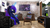 Size: 2560x1440 | Tagged: safe, artist:thelunagames, princess luna, oc, alicorn, pegasus, pony, gamer luna, g4, 3d, cinema 4d, computer, couch, female, laptop computer, magic, male, mare, poster, room, soda, solo, stallion, television, video game