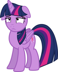 Size: 1605x1986 | Tagged: safe, artist:davidsfire, twilight sparkle, alicorn, pony, a flurry of emotions, g4, female, floppy ears, mare, sad, simple background, solo, transparent background, twilight sparkle (alicorn), vector