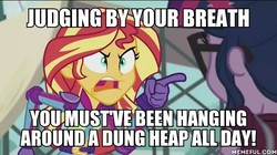 Size: 600x337 | Tagged: safe, screencap, sci-twi, sunset shimmer, twilight sparkle, equestria girls, g4, my little pony equestria girls: friendship games, a bug's life, angry, exploitable meme, image macro, meme, memeful.com, sunset yells at twilight