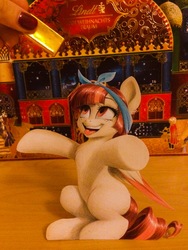 Size: 2448x3264 | Tagged: safe, artist:katputze, oc, oc only, pony, craft, high res, papercraft, solo, traditional art