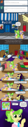 Size: 640x2913 | Tagged: safe, artist:ficficponyfic, chickadee, ms. peachbottom, oc, pony, cyoa:peachbottom's quest, g4, cyoa, jezzie belle, tumblr