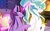 Size: 5000x3100 | Tagged: safe, artist:yumeyuuheii, princess celestia, twilight sparkle, alicorn, pony, g4, alternate hairstyle, crying, female, high res, lesbian, magic, mare, rainbow power, scroll, ship:twilestia, shipping, twilight sparkle (alicorn)