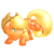 Size: 1024x1024 | Tagged: safe, artist:bubblyblackbird, applejack, earth pony, pony, g4, ear fluff, female, frown, simple background, solo, transparent background, wavy mouth