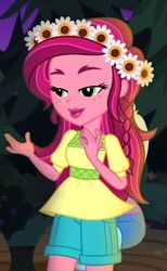Size: 380x617 | Tagged: safe, screencap, gloriosa daisy, equestria girls, g4, my little pony equestria girls: legend of everfree, cropped