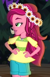Size: 374x581 | Tagged: safe, screencap, gloriosa daisy, equestria girls, g4, my little pony equestria girls: legend of everfree, cropped
