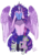 Size: 4900x6650 | Tagged: artist needed, safe, opalescence, rarity, spike, twilight sparkle, oc, alicorn, dragon, anthro, g4, absurd resolution, female, fusion, lesbian, ship:rarilight, shipping, simple background, transparent background, twilight sparkle (alicorn)