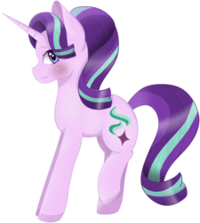 Size: 1024x1137 | Tagged: safe, artist:katherinevi, starlight glimmer, pony, unicorn, g4, female, simple background, solo, transparent background