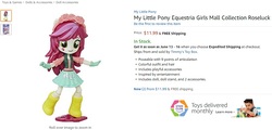 Size: 1035x496 | Tagged: safe, roseluck, equestria girls, g4, collection, doll, equestria girls minis, female, irl, photo, toy