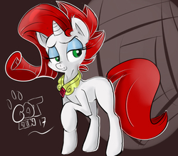 Size: 1011x889 | Tagged: safe, artist:catlion3, oc, oc only, oc:redelina, pony, solo