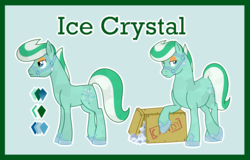 Size: 2899x1852 | Tagged: safe, artist:bakufoon, ice crystal, crystal pony, pony, g1, g4, bridle, candy, ear piercing, earring, eyeshadow, female, food, g1 to g4, generation leap, jewelry, makeup, piercing, solo, tack, unamused