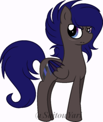Size: 662x787 | Tagged: safe, artist:t-aroutachiikun, oc, oc only, oc:abstruse damnation, pegasus, pony, base used, colored wings, male, multicolored wings, simple background, solo, stallion, transparent background