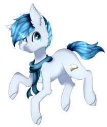 Size: 2113x2521 | Tagged: safe, artist:enghelkitten, oc, oc only, oc:snow climber, earth pony, pony, clothes, high res, male, scarf, simple background, solo, stallion, transparent background