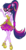 Size: 3000x5752 | Tagged: safe, artist:aqua-pony, sci-twi, twilight sparkle, equestria girls, equestria girls specials, g4, my little pony equestria girls: dance magic, absurd resolution, female, glasses, legs, platform shoes, ponied up, sci-twilicorn, simple background, smiling, solo, transparent background, twilight sparkle (alicorn), vector, wings