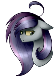 Size: 1183x1621 | Tagged: safe, artist:despotshy, oc, oc only, oc:melancholy, pony, bust, female, mare, portrait, simple background, solo, transparent background