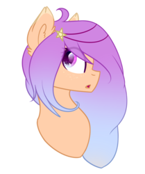 Size: 1206x1440 | Tagged: safe, artist:despotshy, oc, oc only, oc:serenity, earth pony, pony, bust, female, mare, portrait, simple background, solo, transparent background