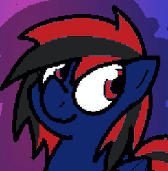 Size: 500x510 | Tagged: safe, artist:pokefound, edit, oc, oc only, oc:lightning loons, pony, recolor, solo
