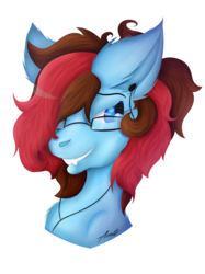 Size: 1080x1441 | Tagged: safe, artist:axiniteart, artist:hudthepony, oc, oc only, oc:hud, oc:hudson, pony, bust, commission, male, portrait, simple background, solo, stallion, transparent background