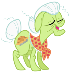 Size: 5362x5774 | Tagged: safe, artist:estories, granny smith, earth pony, pony, g4, absurd resolution, female, simple background, solo, transparent background, vector