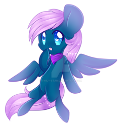 Size: 1024x1072 | Tagged: safe, artist:twily-star, oc, oc only, oc:little lynx, pegasus, pony, chibi, female, mare, simple background, solo, transparent background, watermark