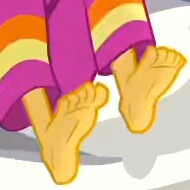 Size: 190x190 | Tagged: safe, screencap, sunset shimmer, equestria girls, g4, my little pony equestria girls: legend of everfree, clothes, cropped, feet, female, legend of everfeet, legs, pajamas, pictures of legs, solo, sunfeet shimmer
