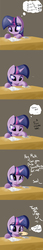 Size: 2000x11500 | Tagged: safe, artist:a8f12, twilight sparkle, pony, g4, absurd resolution, boop, calculator, comic, cute, geometry, impatient, implied lesbian, implied shipping, implied twidash, math, twiabetes